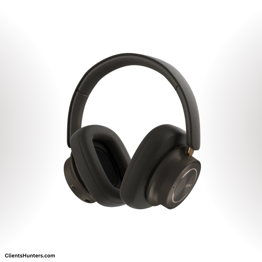 DALI IO-12 Mocha Grey wireless headphones with premium design