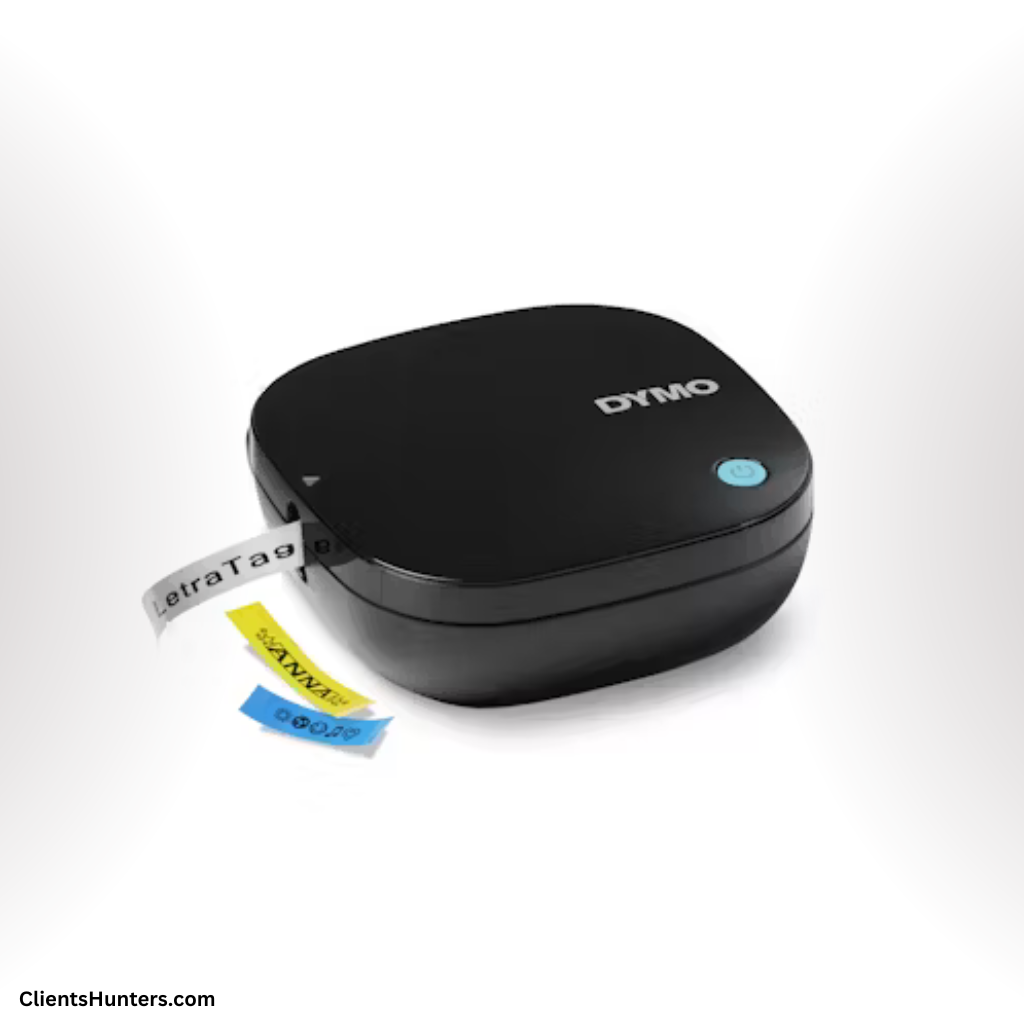 DYMO Letratag 200B Bluetooth label maker printing colorful labels