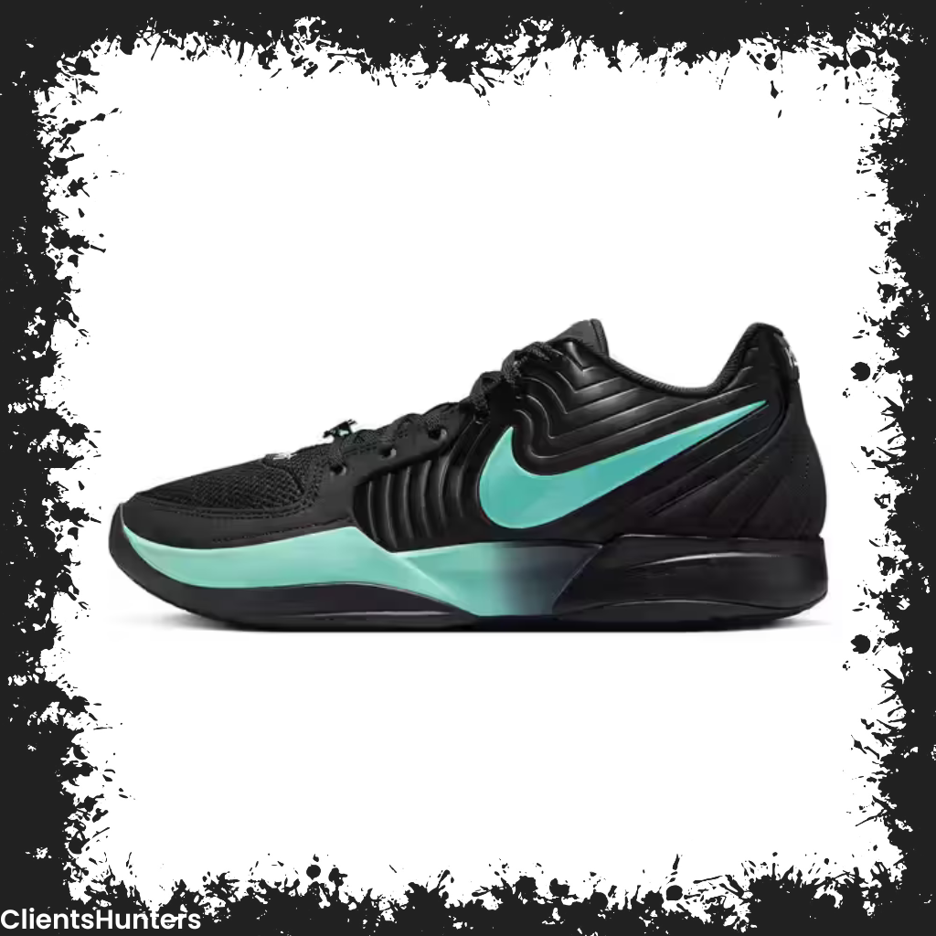 Nike Ja 2 sneaker in Black and Bleached Turquoise colorway